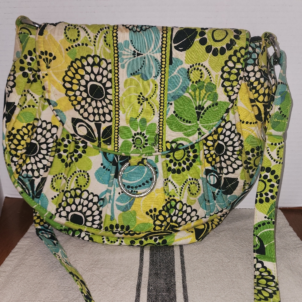 Women's Vera Bradley Limes Up Retired Pattern Crossbody